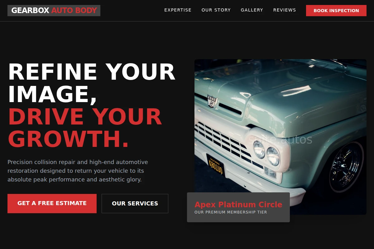 Gearbox Auto Body