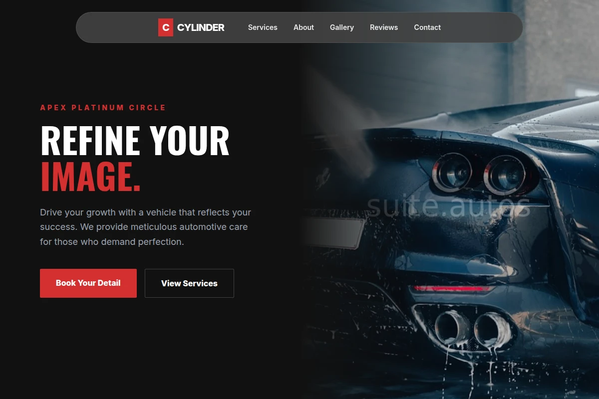 Cylinder Car Wash