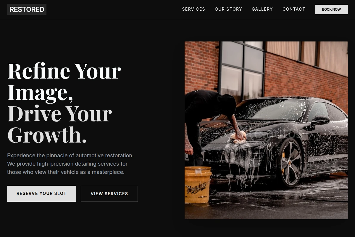 Restored Car Wash