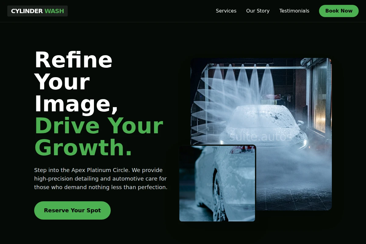 Cylinder Car Wash