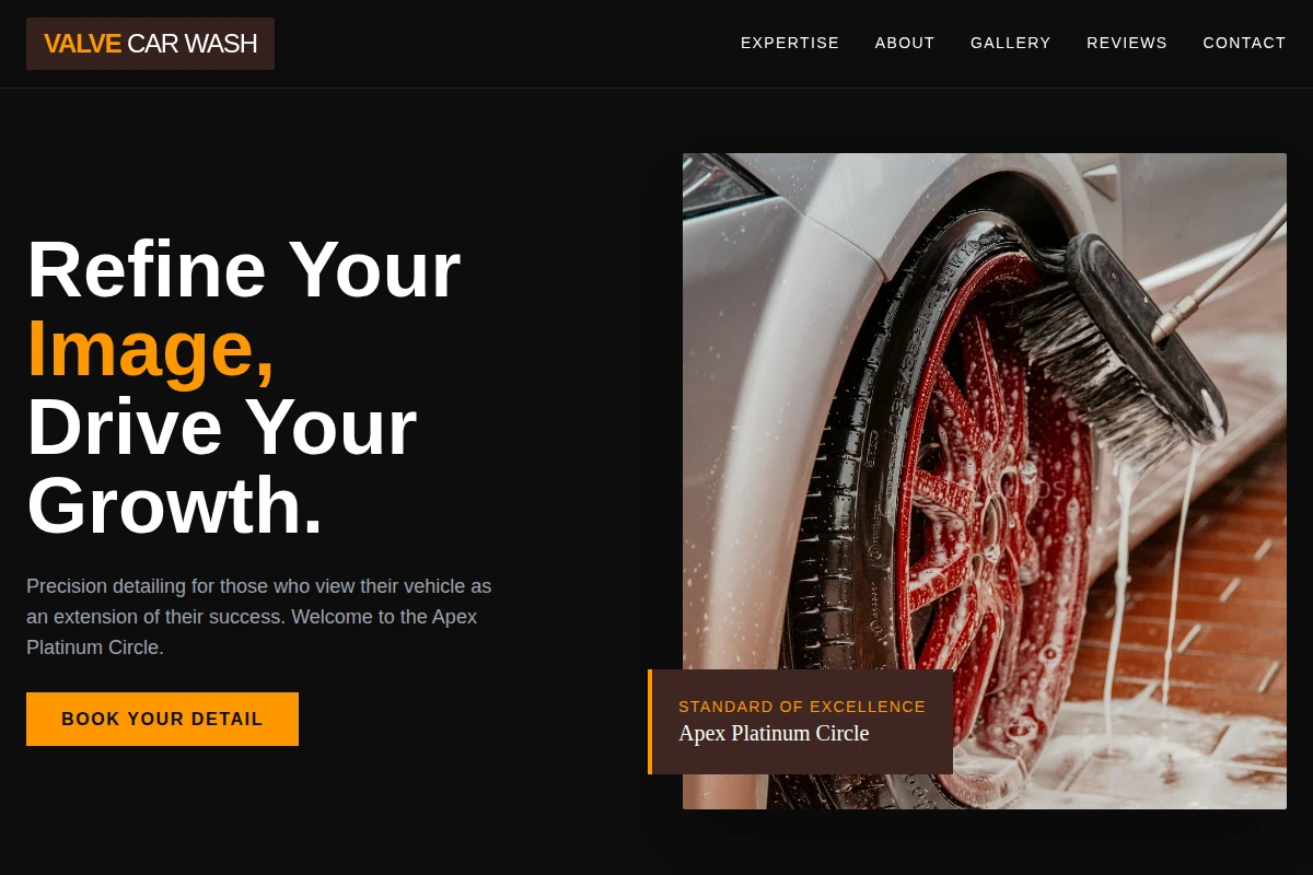 Valve Car Wash