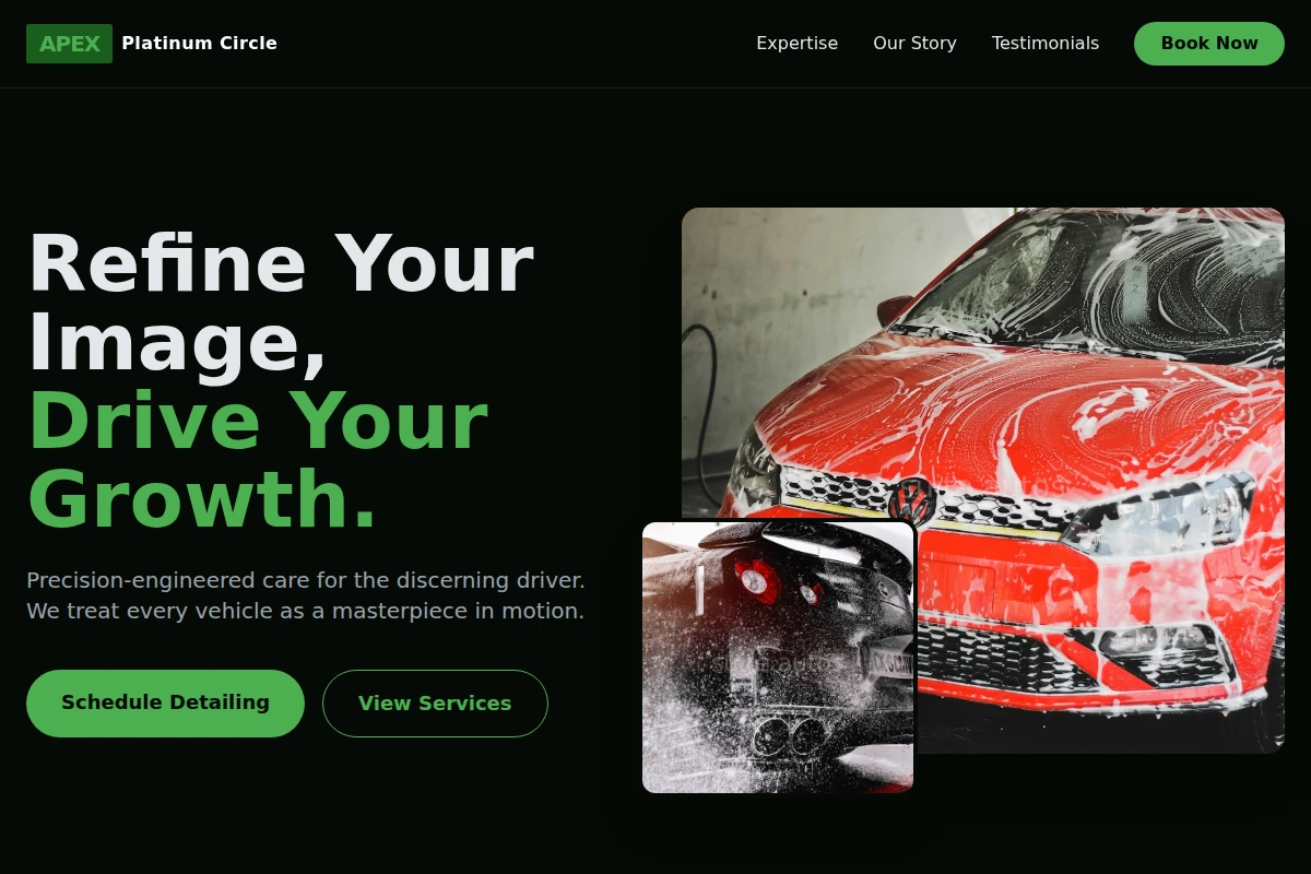 Cylinder Car Wash