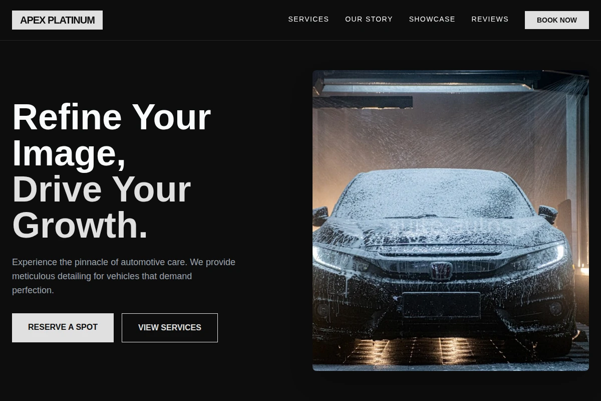 Custom Car Wash