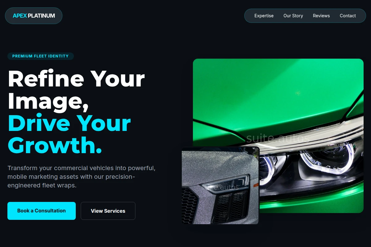 Fleet Car Wrap
