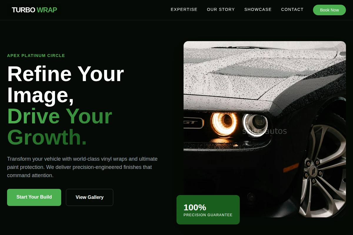 Turbo Car Wrap