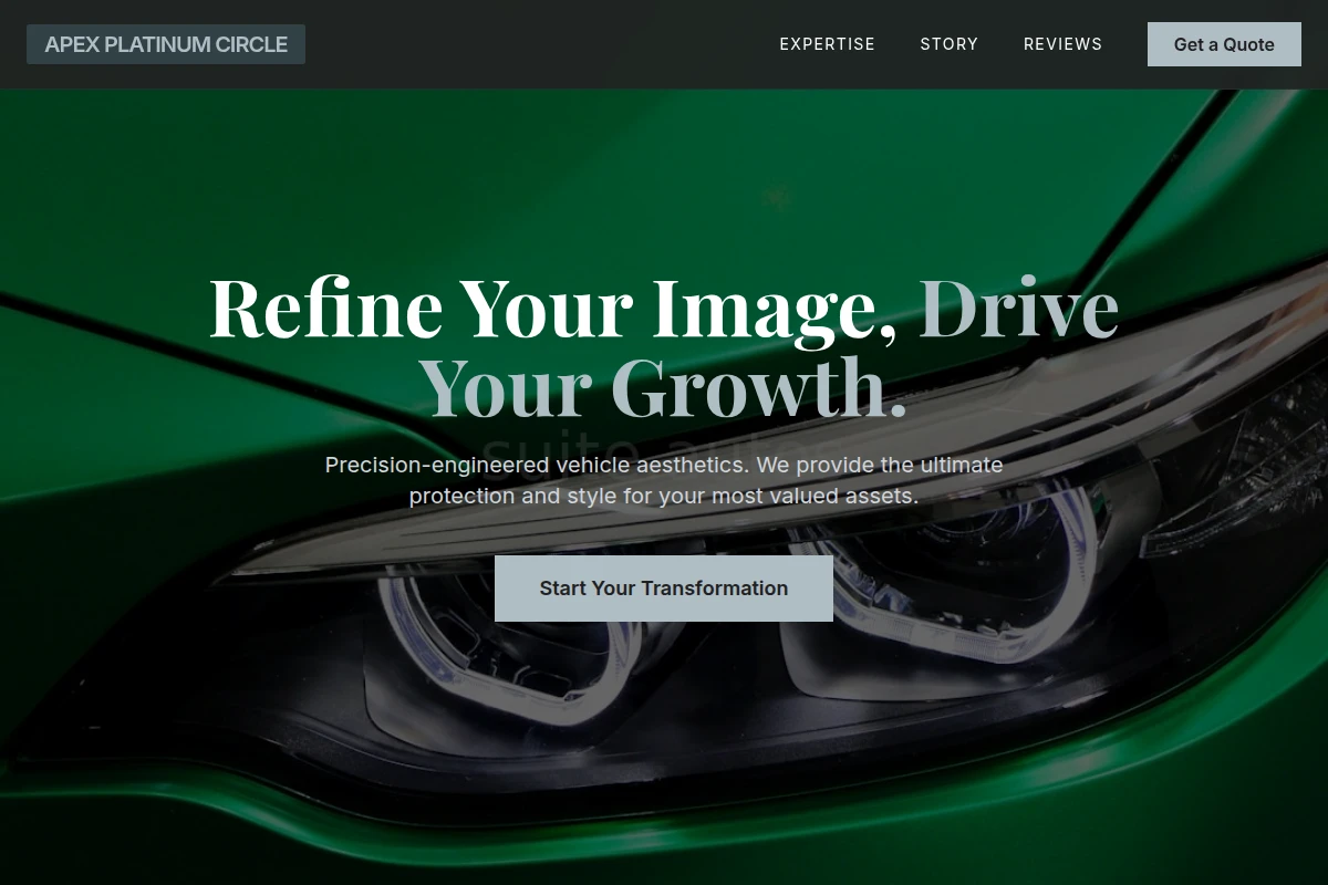 Apex Car Wrap