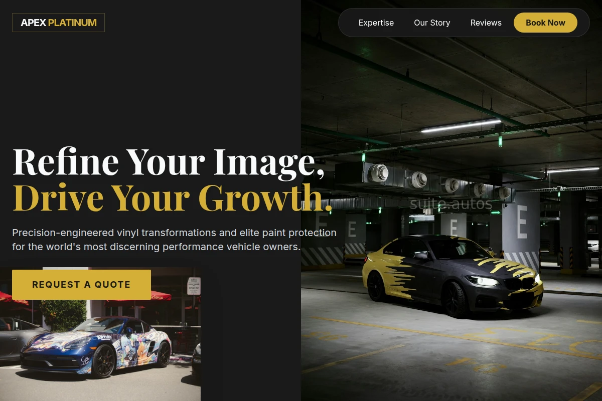 Performance Car Wrap