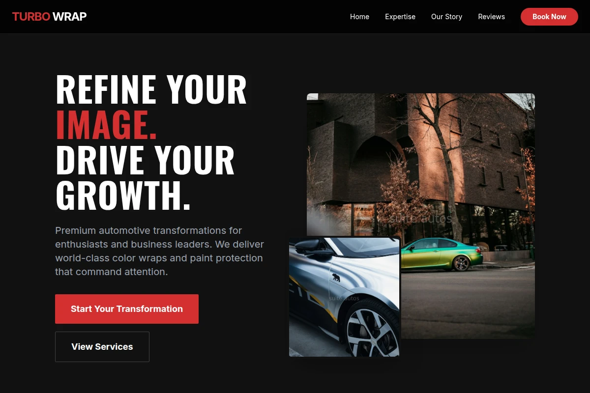 Turbo Car Wrap
