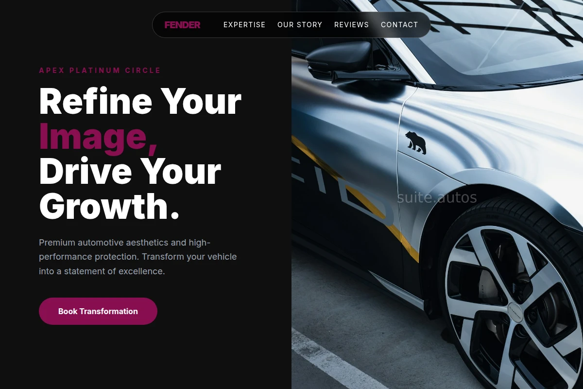 Fender Car Wrap