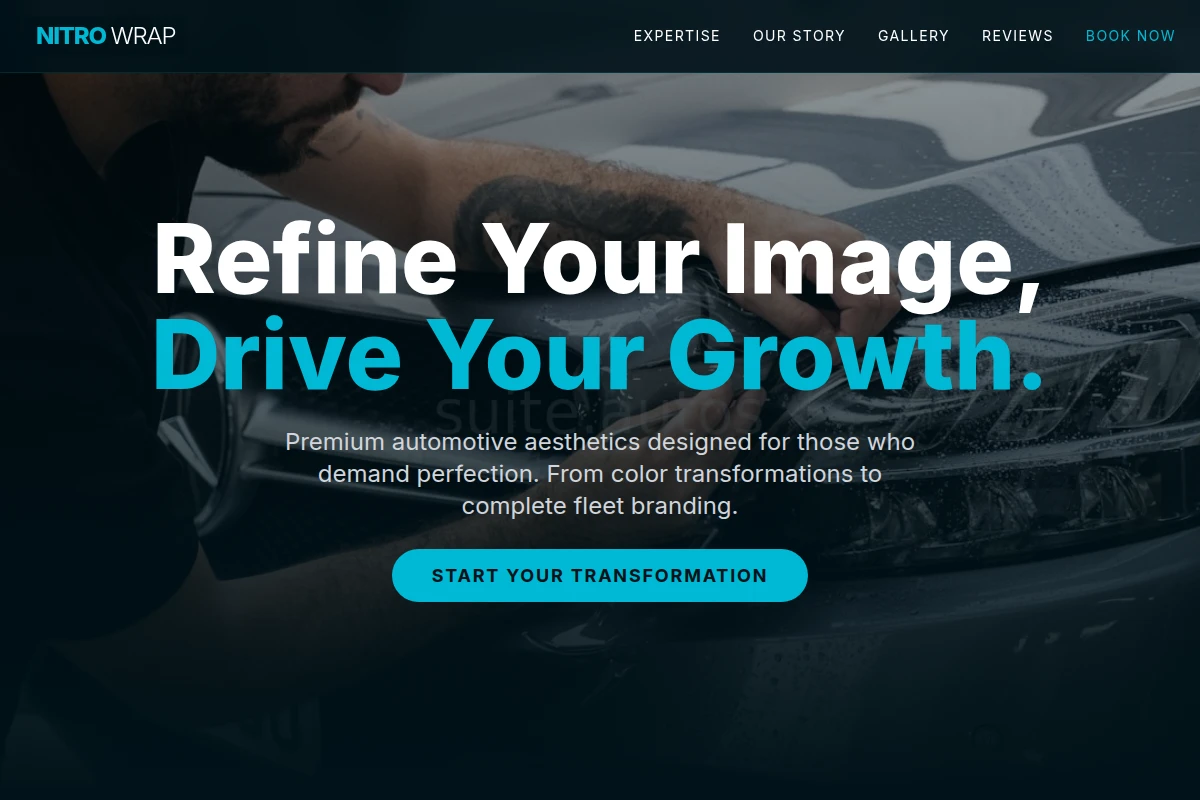 Nitro Car Wrap