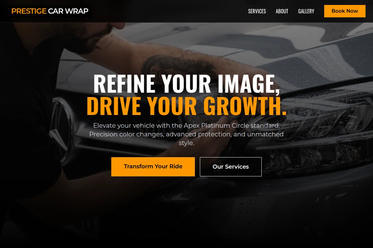 Prestige Car Wrap