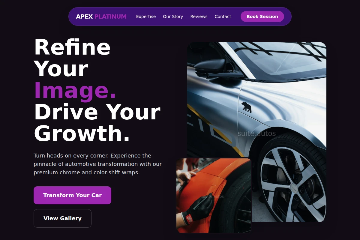 Chrome Car Wrap