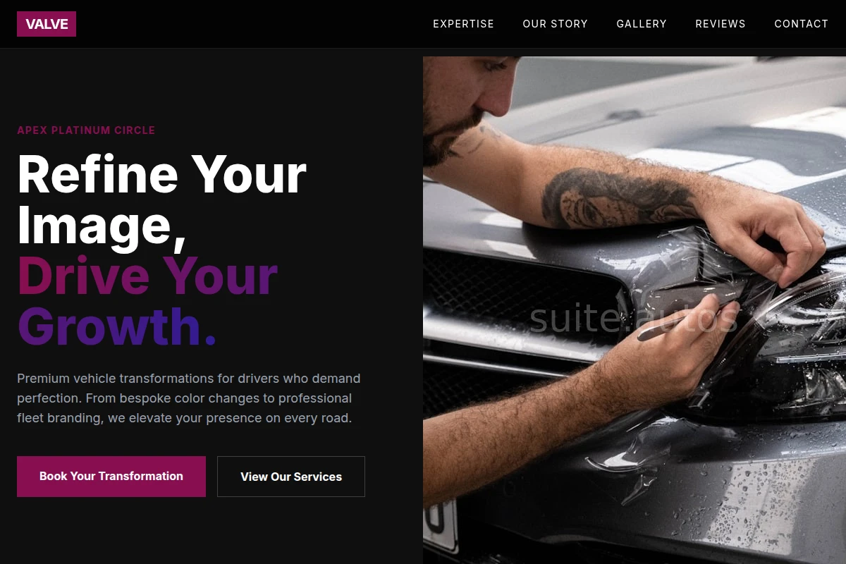 Valve Car Wrap