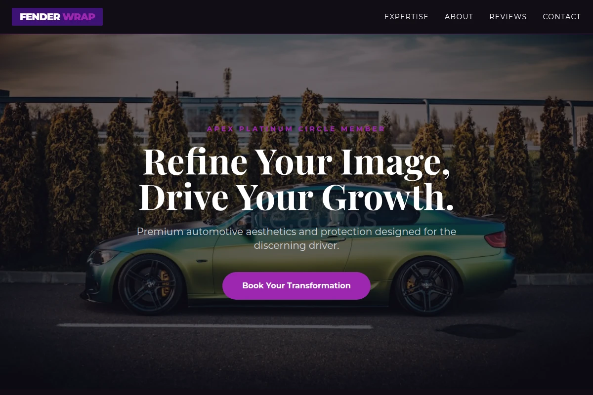 Fender Car Wrap