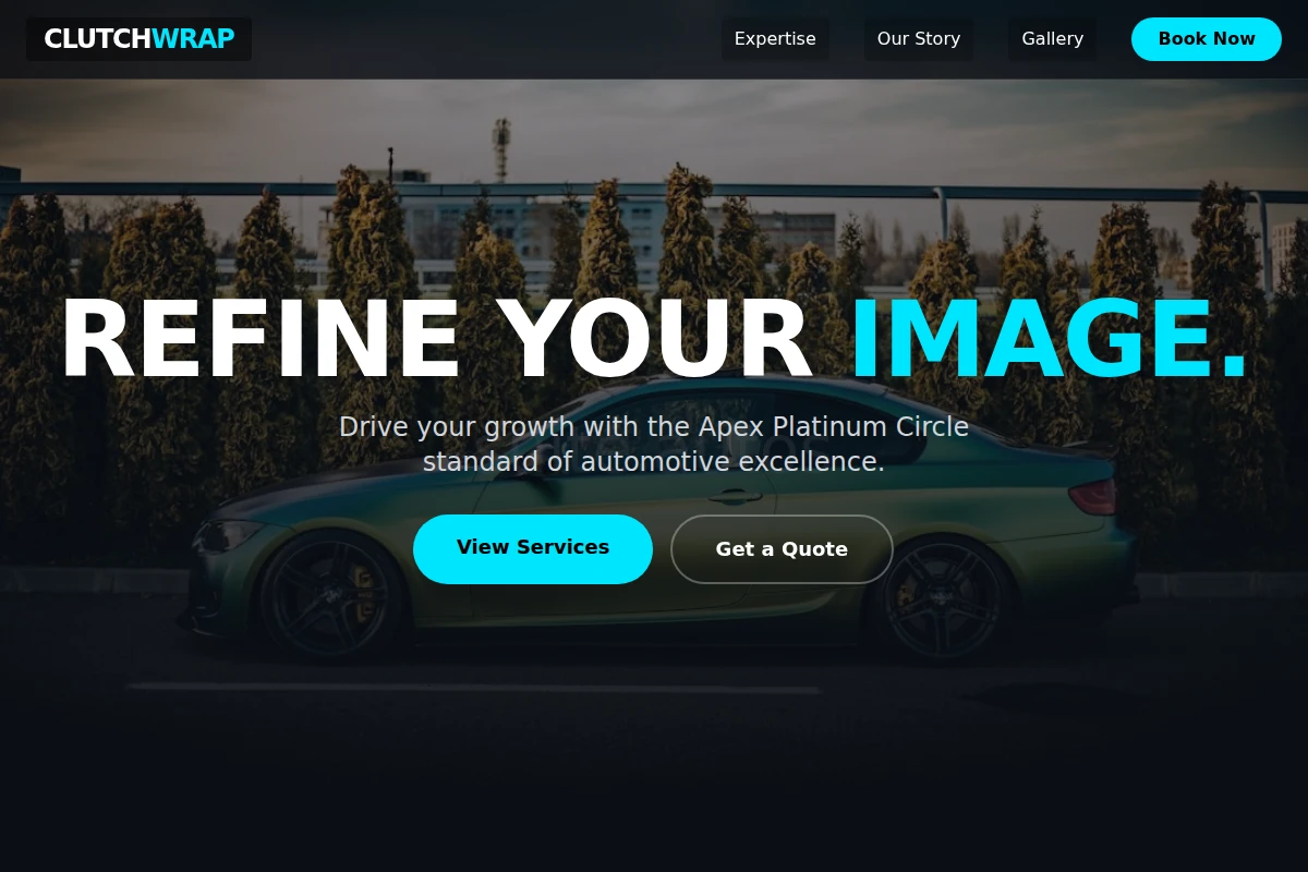 Clutch Car Wrap