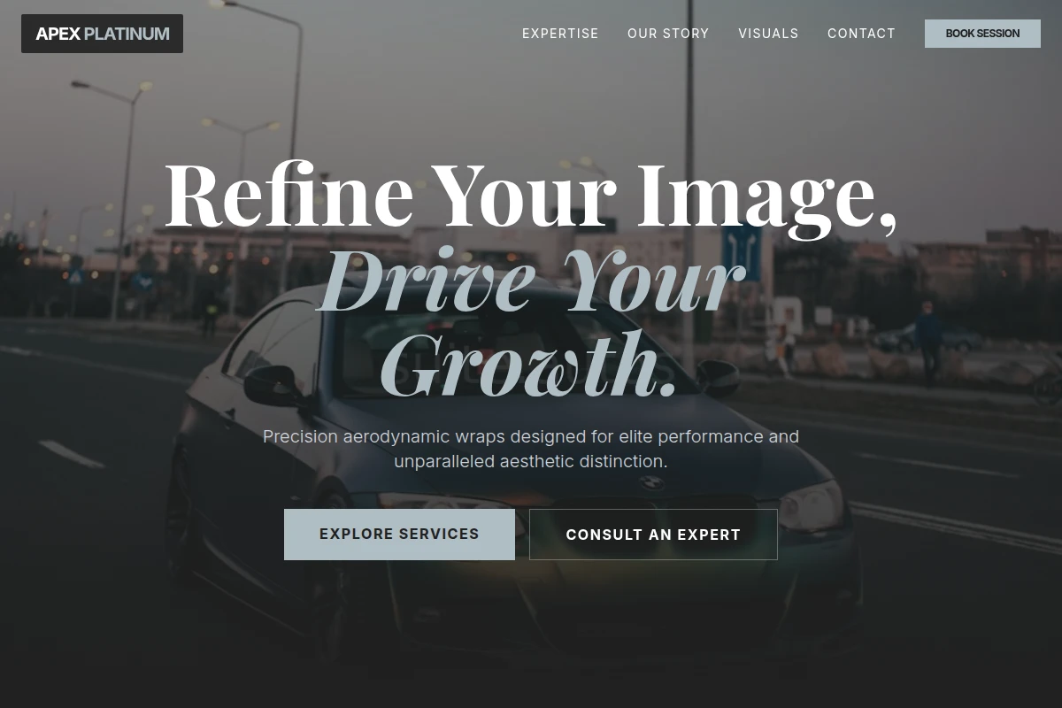 Aerodynamic Car Wrap