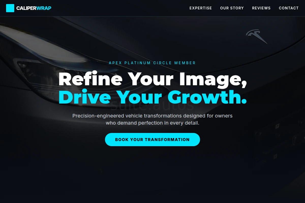 Caliper Car Wrap