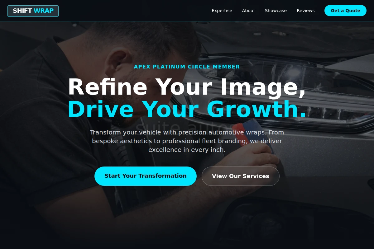 Shift Car Wrap