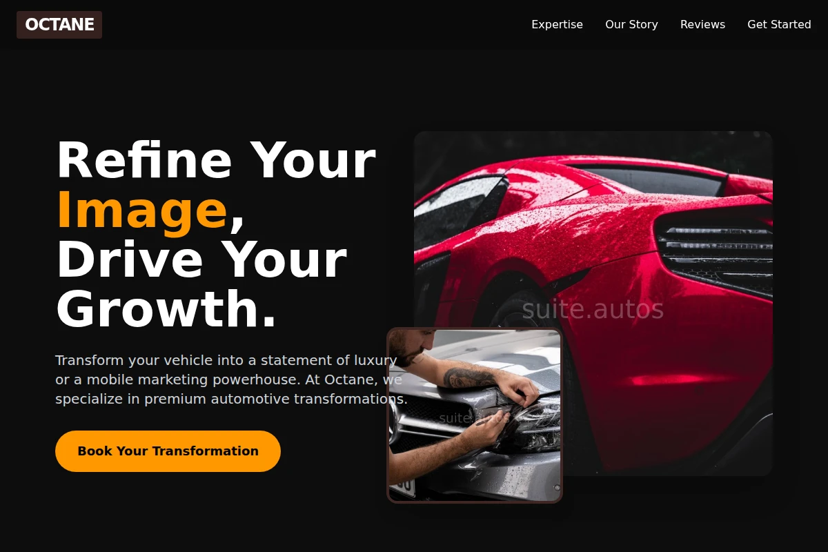 Octane Car Wrap